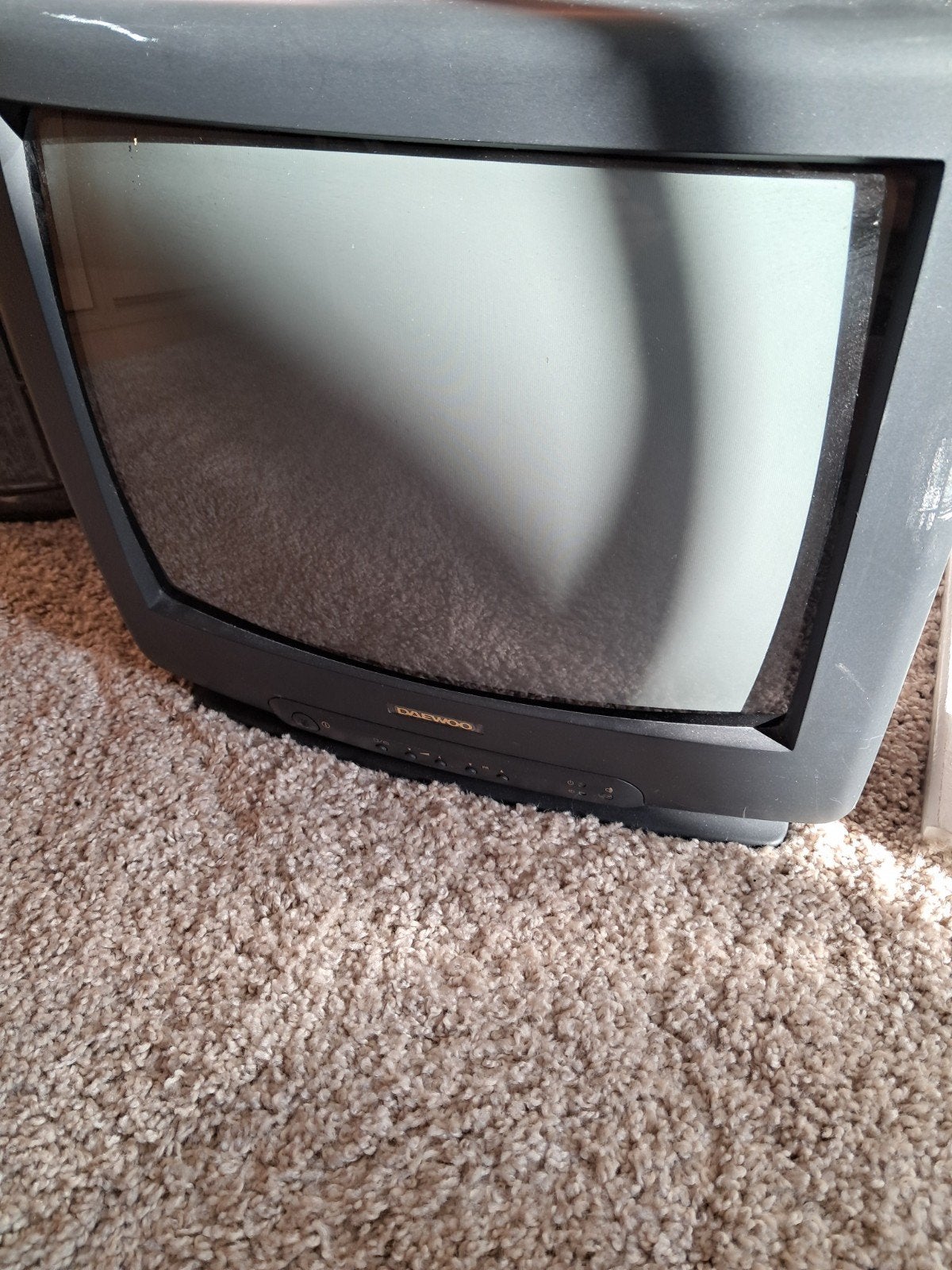 Daewoo kleine jaren 90 tv retro vintage, Ophalen, Gebruikt