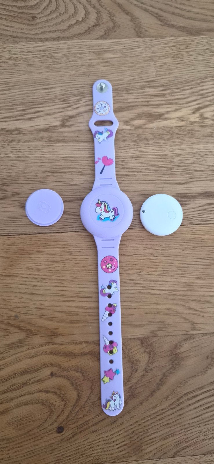 gps tag tracker kind met unicorn polsbandje, Ophalen of Verzenden, Zo goed als nieuw, Blauw, Jongen of Meisje