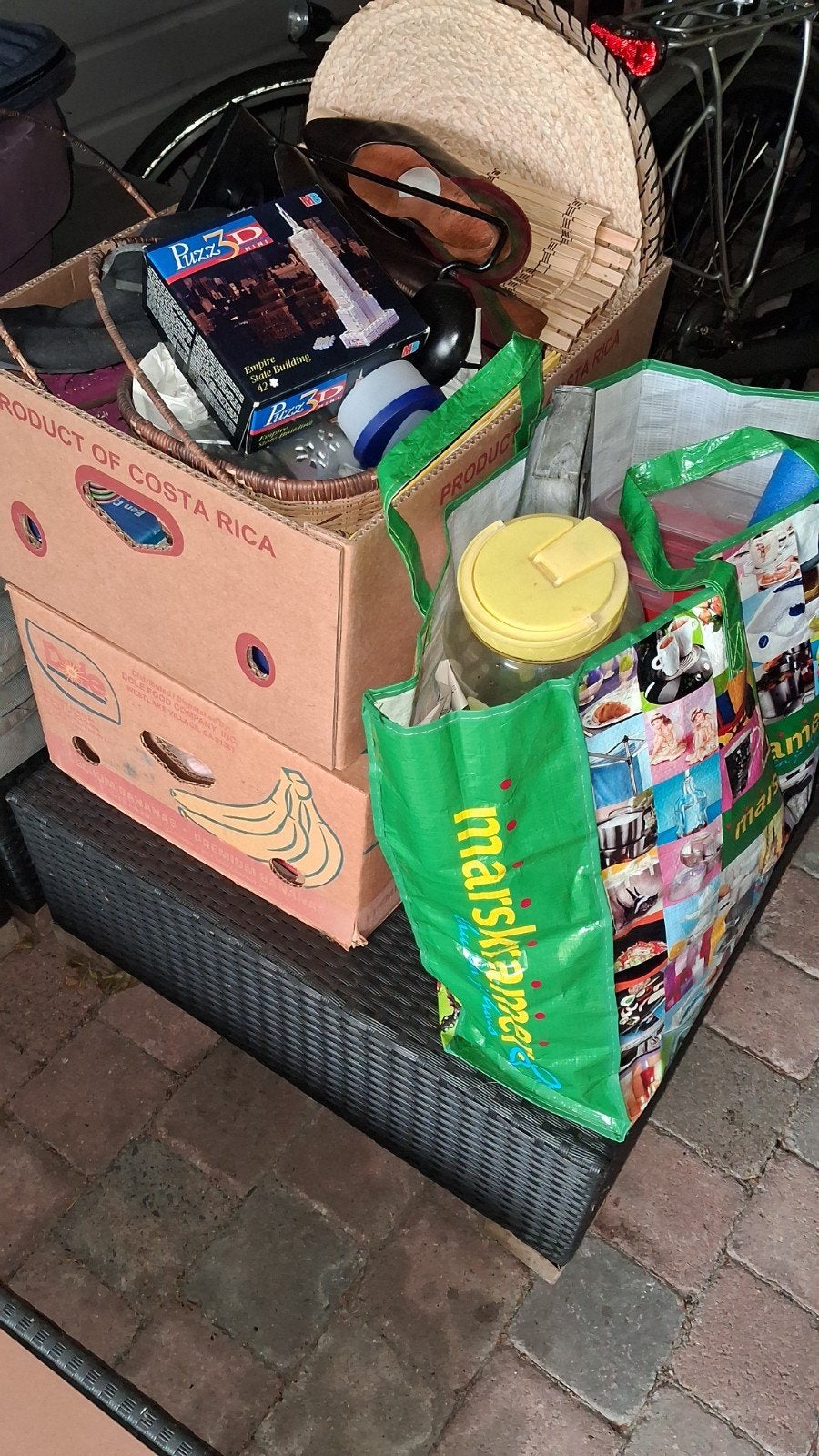 8 dozen rommelmarkt spullen GRATIS, Diversen, Rommelmarktspullen, Ophalen, Gebruikt