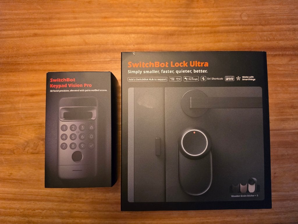 Switchbot Ultra Lock incl. Keypad Vision Pro, Doe-het-zelf en Verbouw, Ophalen, Zo goed als nieuw, Overige materialen, Slot