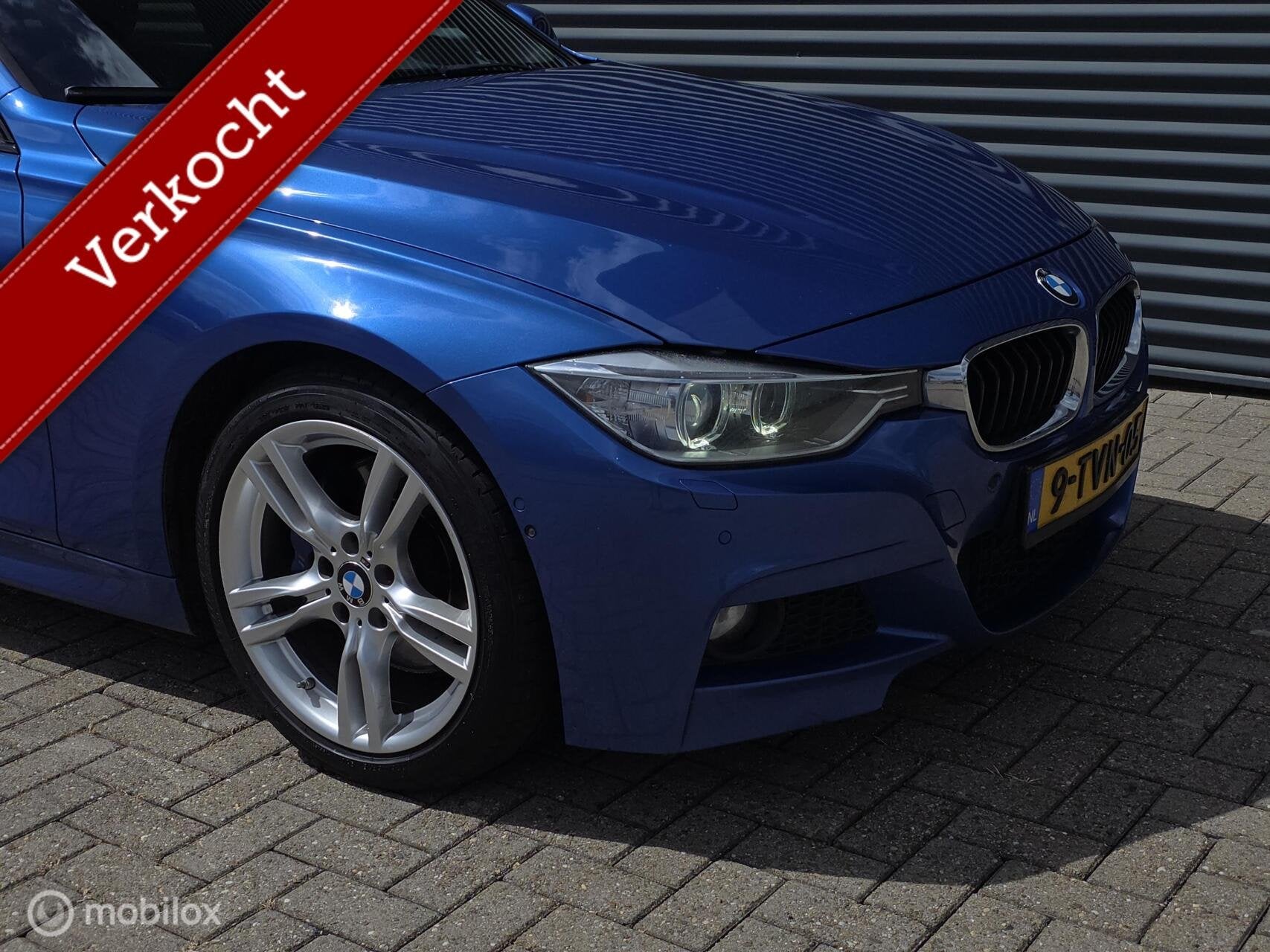 BMW 3-serie Touring 320d High Executive, Auto's, BMW, Achterwielaandrijving, 4 cilinders, Met garantie (alle), Blauw
