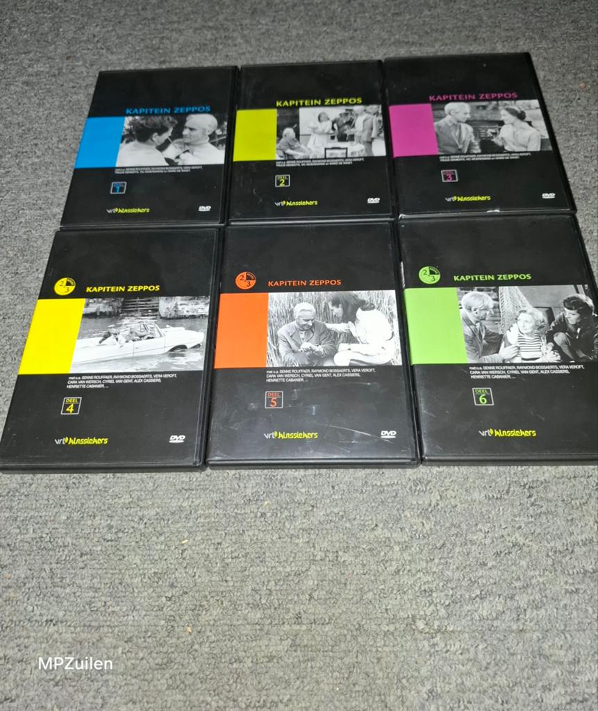 Kapitein Zeppos  .. Complete Serie, Ophalen of Verzenden, Zo goed als nieuw