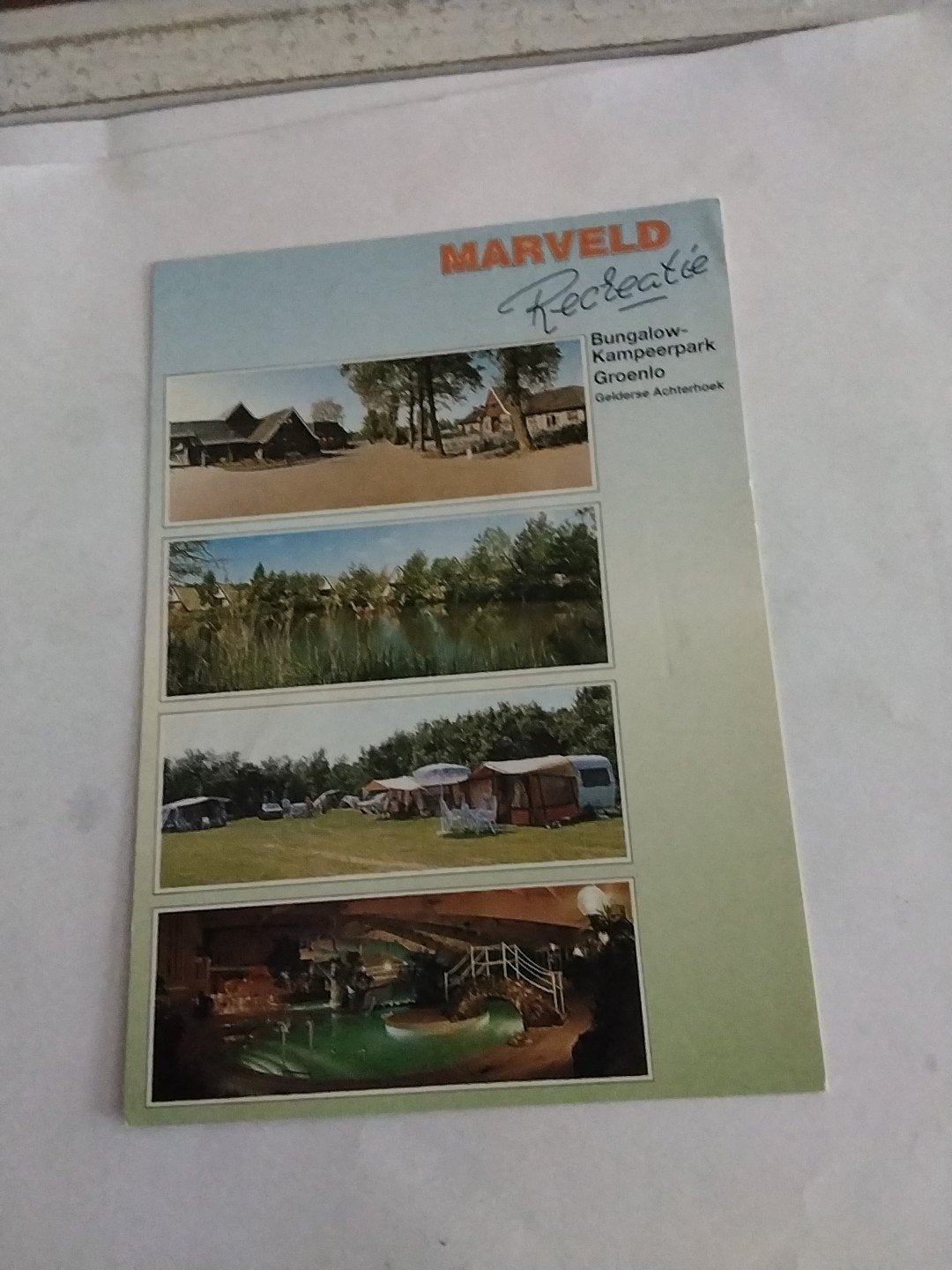 Ansichtkaart Marveld Recreatie Groenlo Gelopen 1980-heden, Ophalen of Verzenden, 1980 tot heden, Gelopen, Gelderland