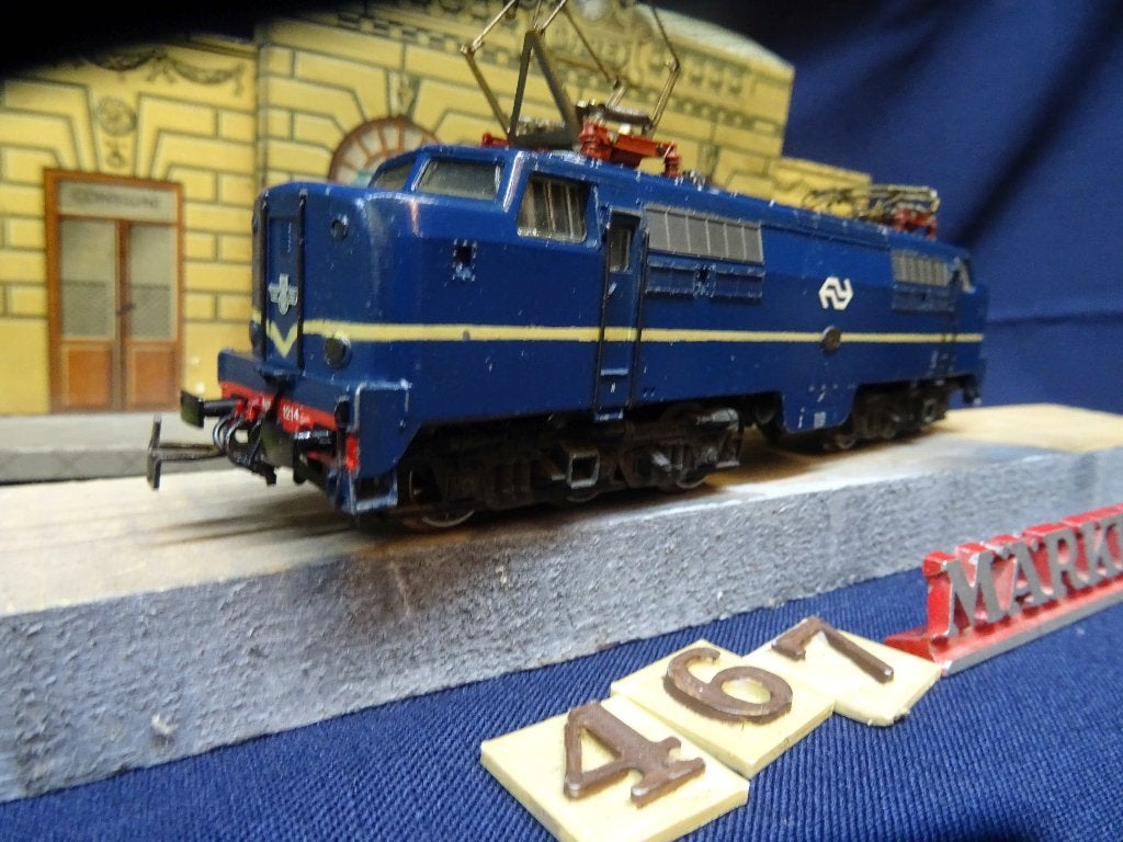 467=Marklin 3051-1 van de Nederlandse spoorwegen.156, Hobby en Vrije tijd, Modeltreinen | H0, Wisselstroom, Gebruikt, Locomotief