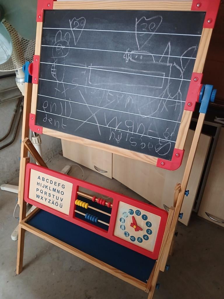 Speelbord, Ophalen, Krijtbord