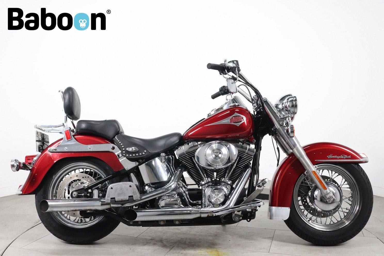 Harley-Davidson FLSTC Softail Heritage Classic (bj 2001), Bedrijf, Chopper