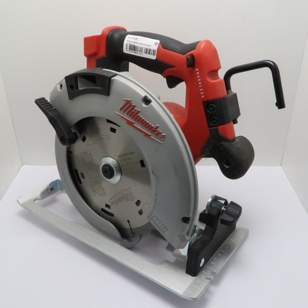 Milwaukee M18 BLCS66 Cirkelzaag Body | In Nette Staat, Milwaukee, Zo goed als nieuw, Support@milwaukee.com, Milwaukee Electric Tool Corporation, 13135 W. 
Lisbon Road, Brookfield, WI 53005
USA