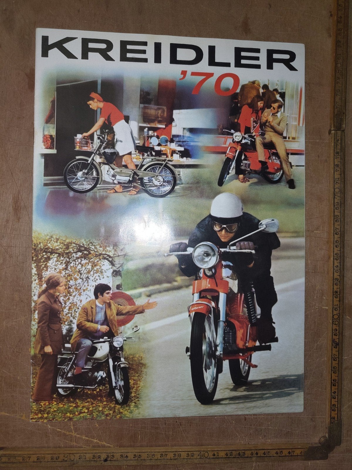 Kreidler brochure 1970, Ophalen of Verzenden, Gebruikt