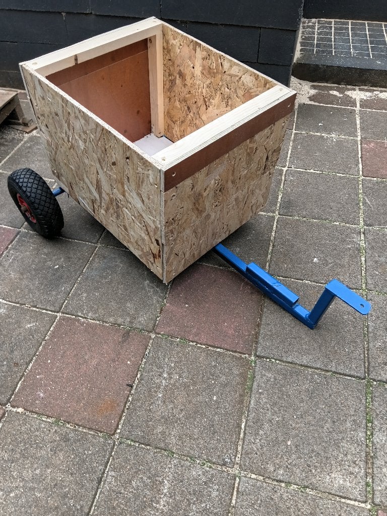 skelter aanhangertje te koop moet binnen een week weg, Ophalen, Nieuw, Overige merken