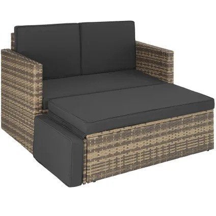nieuwe loungebank - nog nooit gebruikt, Tuin en Terras, Tuinsets en Loungesets, Nieuw, Loungeset, Wicker, Bank