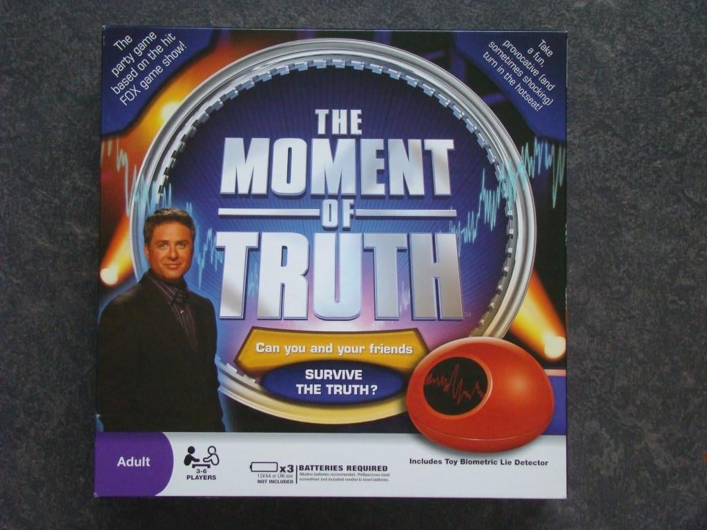 spel: The moment of Truth, Vijf spelers of meer, Ophalen of Verzenden, Zo goed als nieuw