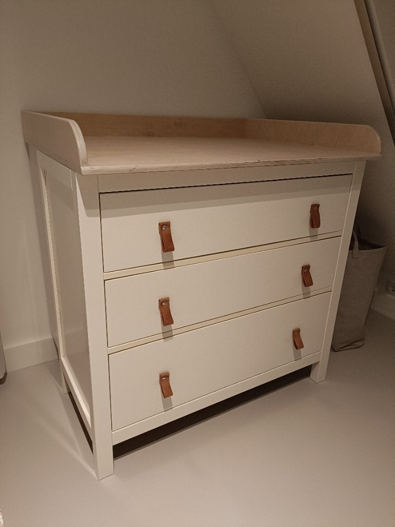 Kidsmill ledikant en commode hemnes, Ophalen, Zo goed als nieuw, Overige typen