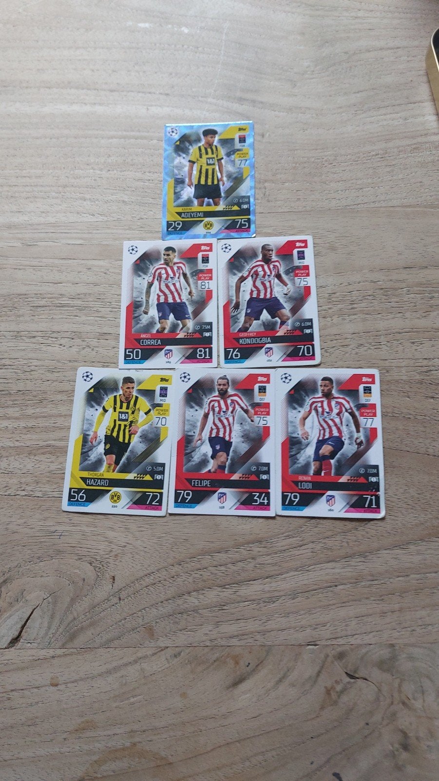 Topps Match Attax Champions League Voetbalkaarten, Ophalen of Verzenden, Zo goed als nieuw, Buitenlandse clubs, Spelerskaart