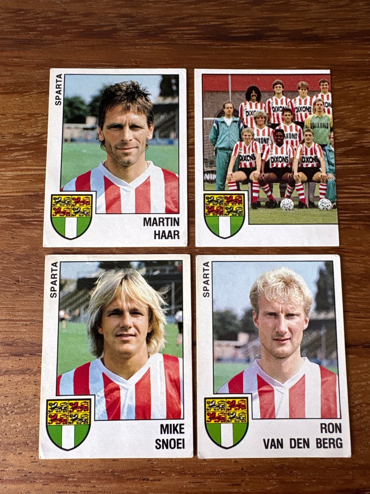 Panini Voetbal 1989 Sparta Rotterdam, Ophalen of Verzenden, Gebruikt, Stickers en Plaatjes