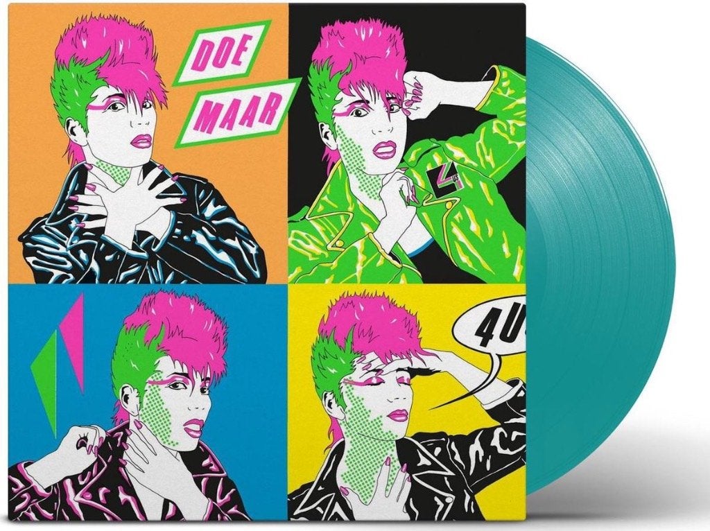 Vinyl LP + Cd Doe Maar 4US 4 US Virus TURQUOISE Vinyl NIEUW, LP, Colored vinyl, Ophalen of Verzenden, Pop