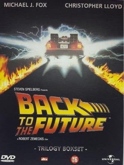 back to the future trilogy ( michael j fox ), Ophalen of Verzenden, Zo goed als nieuw