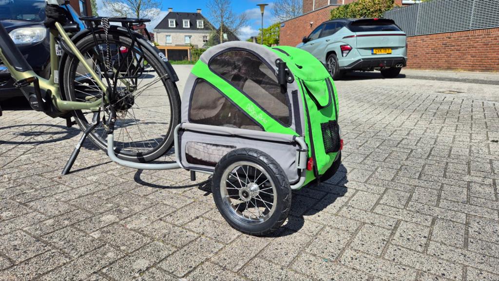 DoggyRide Mini Hondenfietskar met Trekstang - 25kg, Ophalen