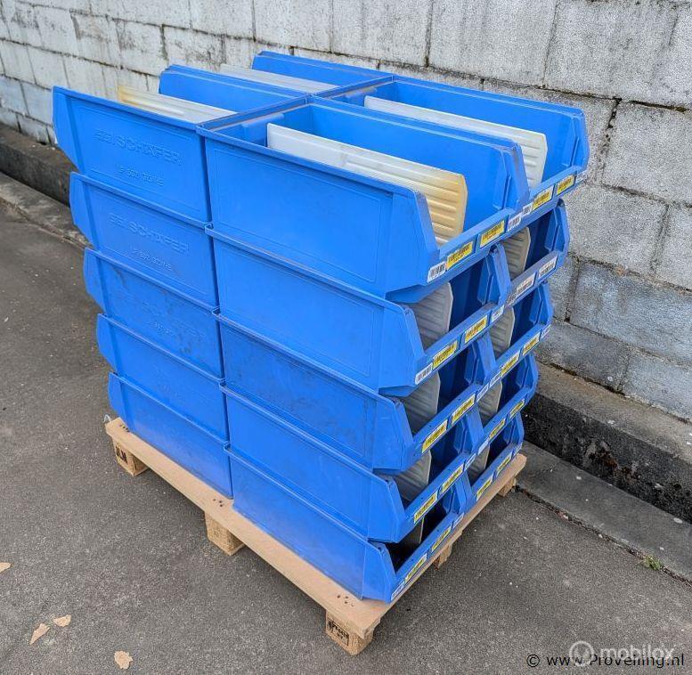 Online Veiling: Magazijnbakken - aantal 20 stuks, Gebruikt