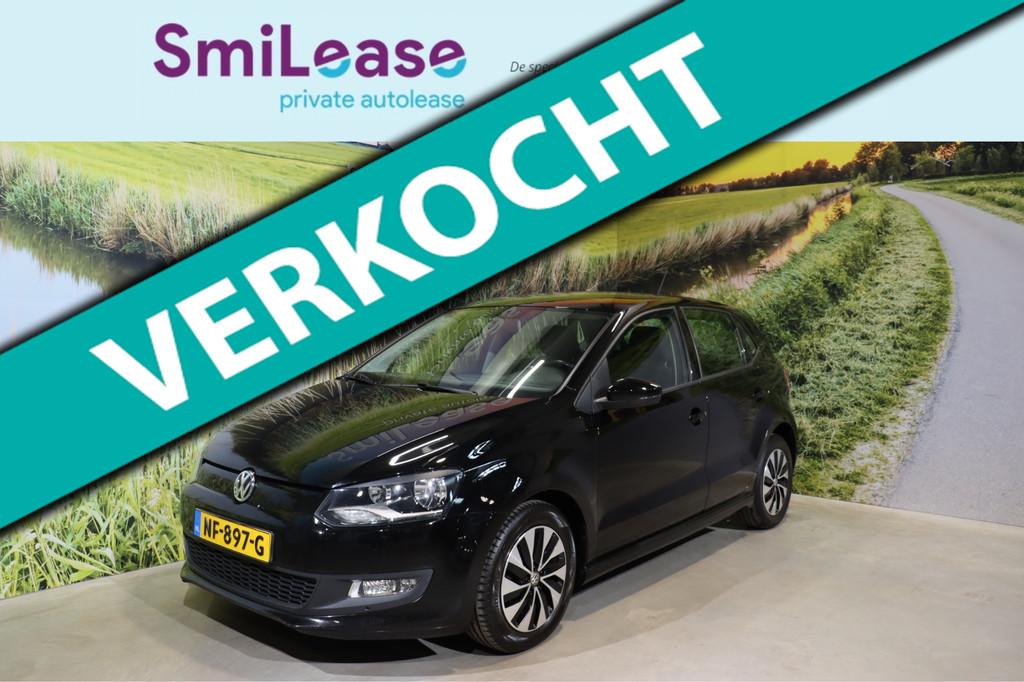 Volkswagen Polo 1.0 BlueMotion Edition|Trekhaak|Carplay/Andr, Auto's, Voorwielaandrijving, 95 pk, Met garantie (alle), Zwart