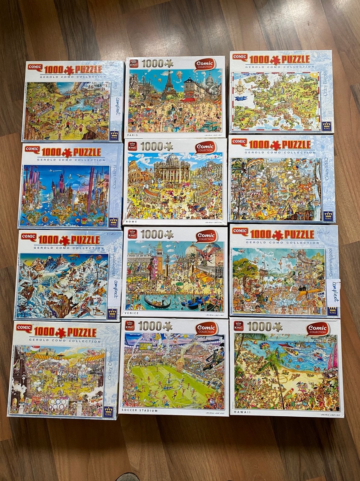 Puzzels, Ophalen of Verzenden, 500 t/m 1500 stukjes, Gebruikt, Legpuzzel