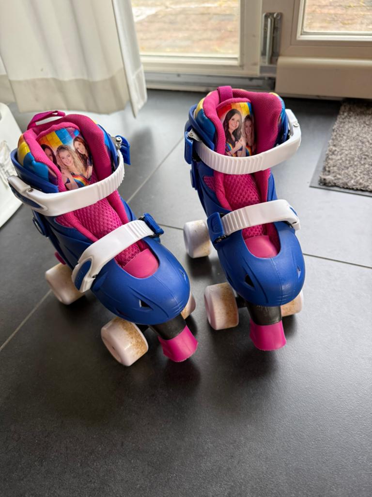 K3 rolschaatsen maat 30-33 (zgan), Kinderen en Baby's, Speelgoed | Buiten | Rolschaatsen, Ophalen of Verzenden, Verstelbaar, Zo goed als nieuw