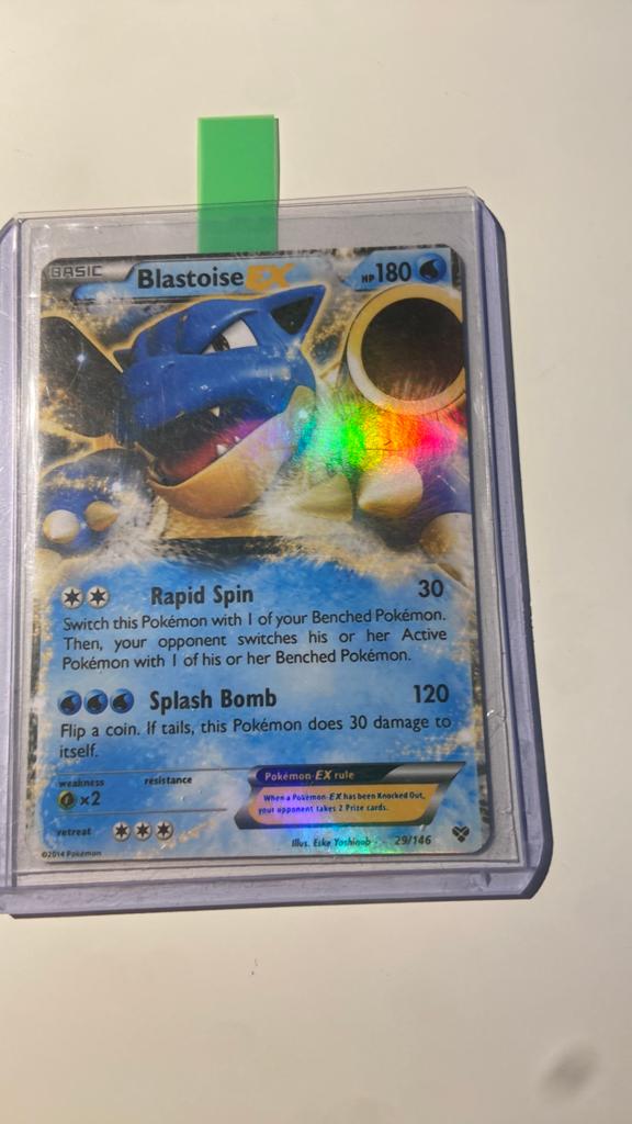 Oude 2014 blastoise ex, Ophalen, Zo goed als nieuw, Losse kaart