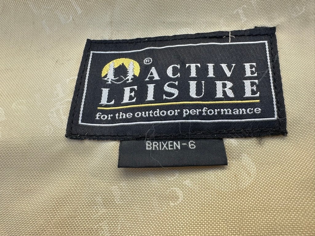 tent Active Leisure Brixen 6 + extra luifel, Ophalen, Zo goed als nieuw, Tot en met 6