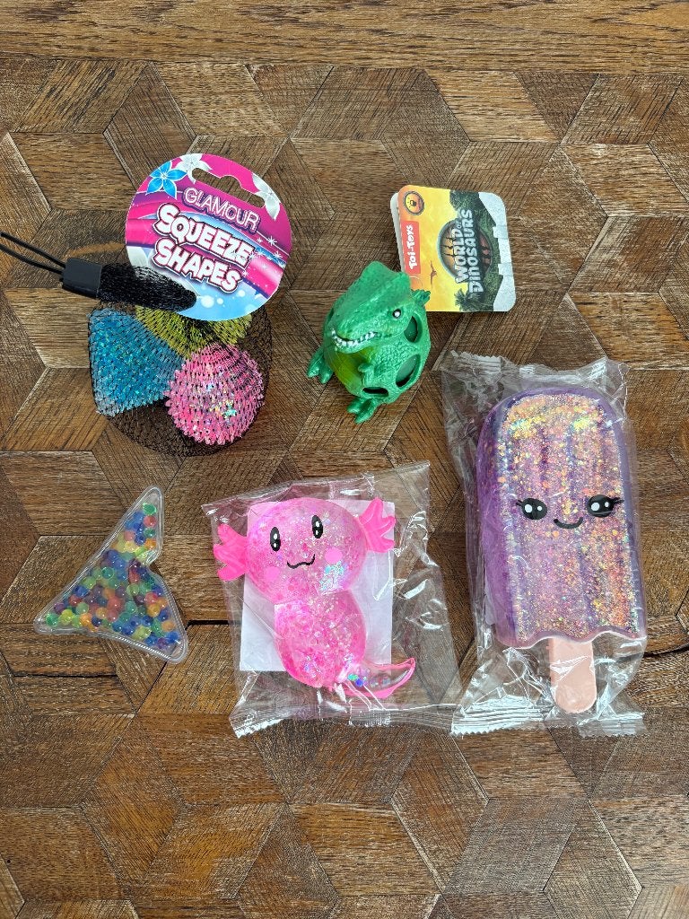 Combo verschillende soorten squishies Needohs stressballen, Ophalen of Verzenden, Nieuw