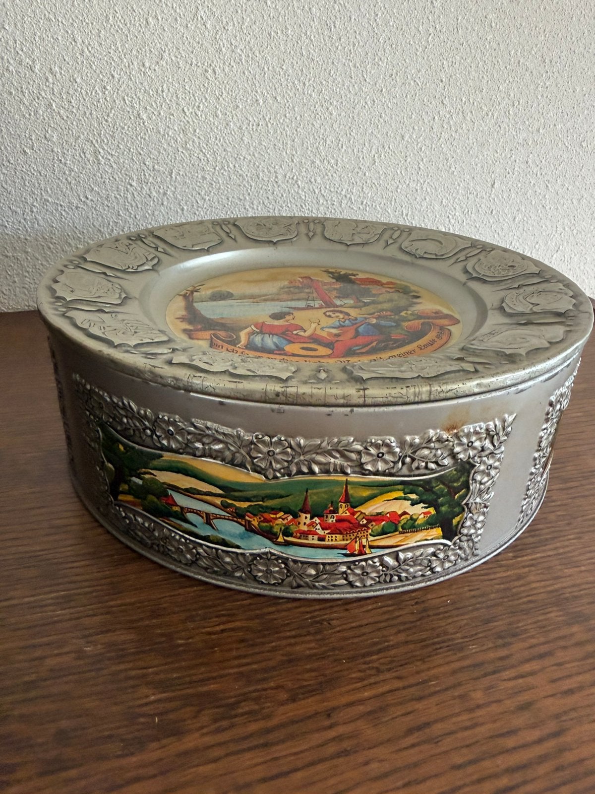 Oude koekblik, Ophalen of Verzenden, Zo goed als nieuw, Koek(jes)