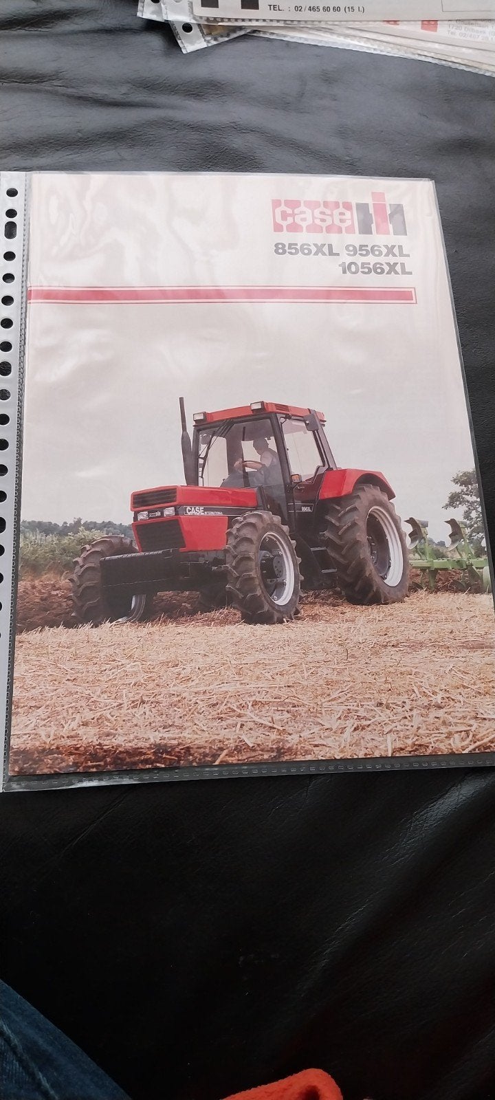 Case 856xl 1056xl trekker folder brochure traktor, Ophalen of Verzenden