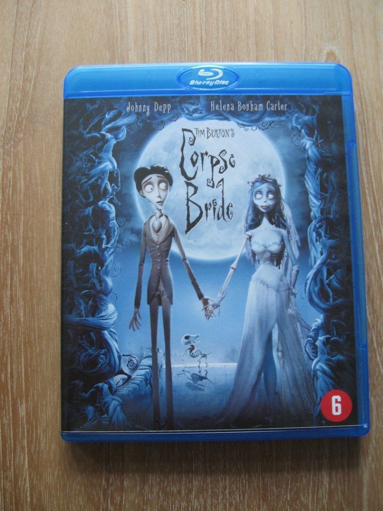 Blu-ray Corpse Bride Johnny Depp Helena Bonham Carter, Engels, Nederlands, Film, Ophalen of Verzenden