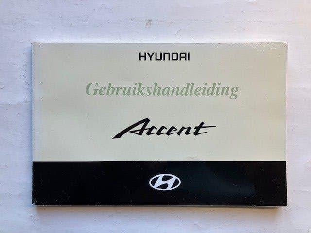 Hyundai Accent Gebruikershandleiding 2001 NL, Auto diversen, Handleidingen en Instructieboekjes, Ophalen of Verzenden