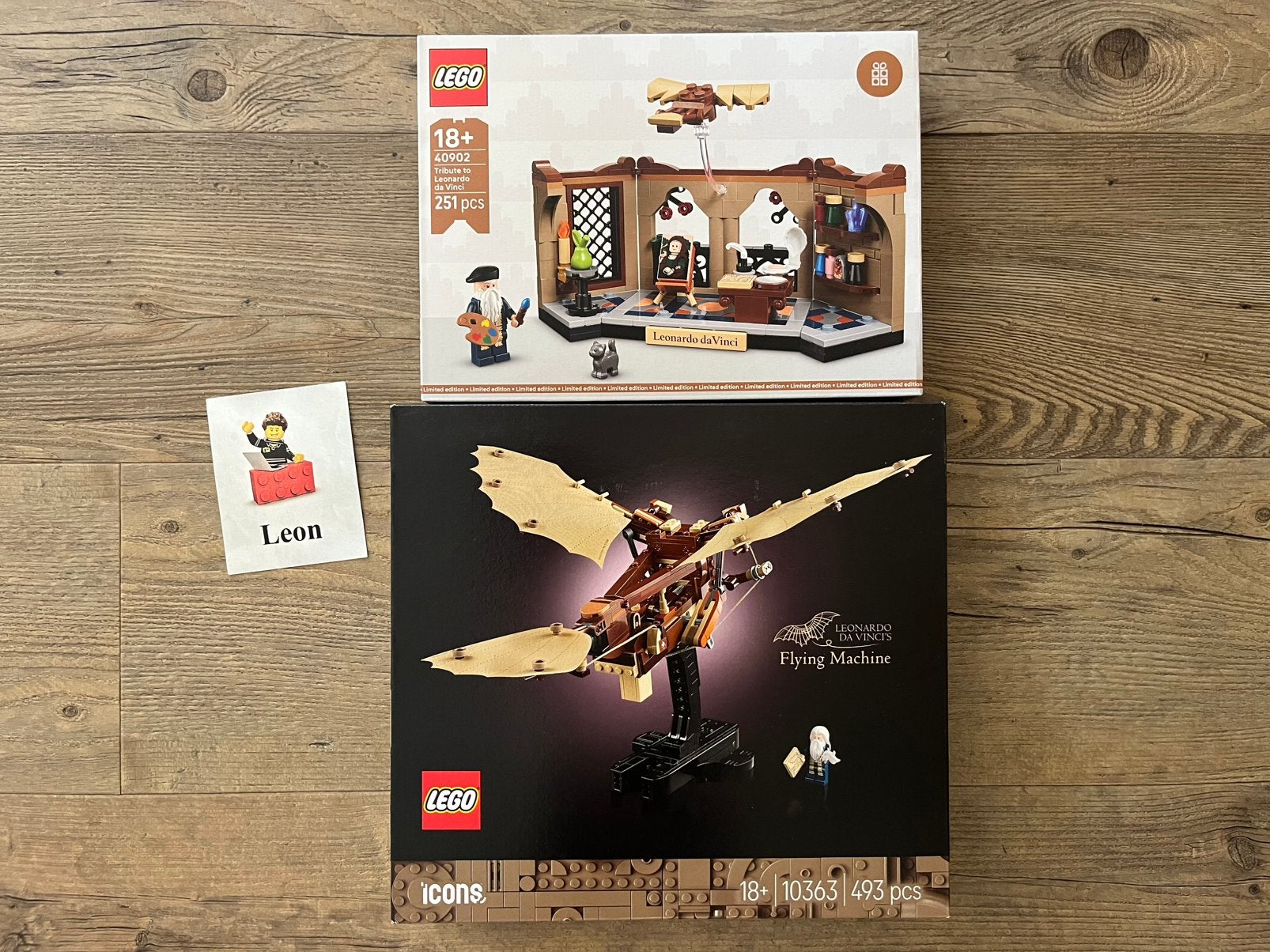 Lego Icons Leonardo da Vinci’s 10363 & 40902 - Nieuw in doos, Ongeopend/sealed, Lego, Nieuw, Ophalen of Verzenden