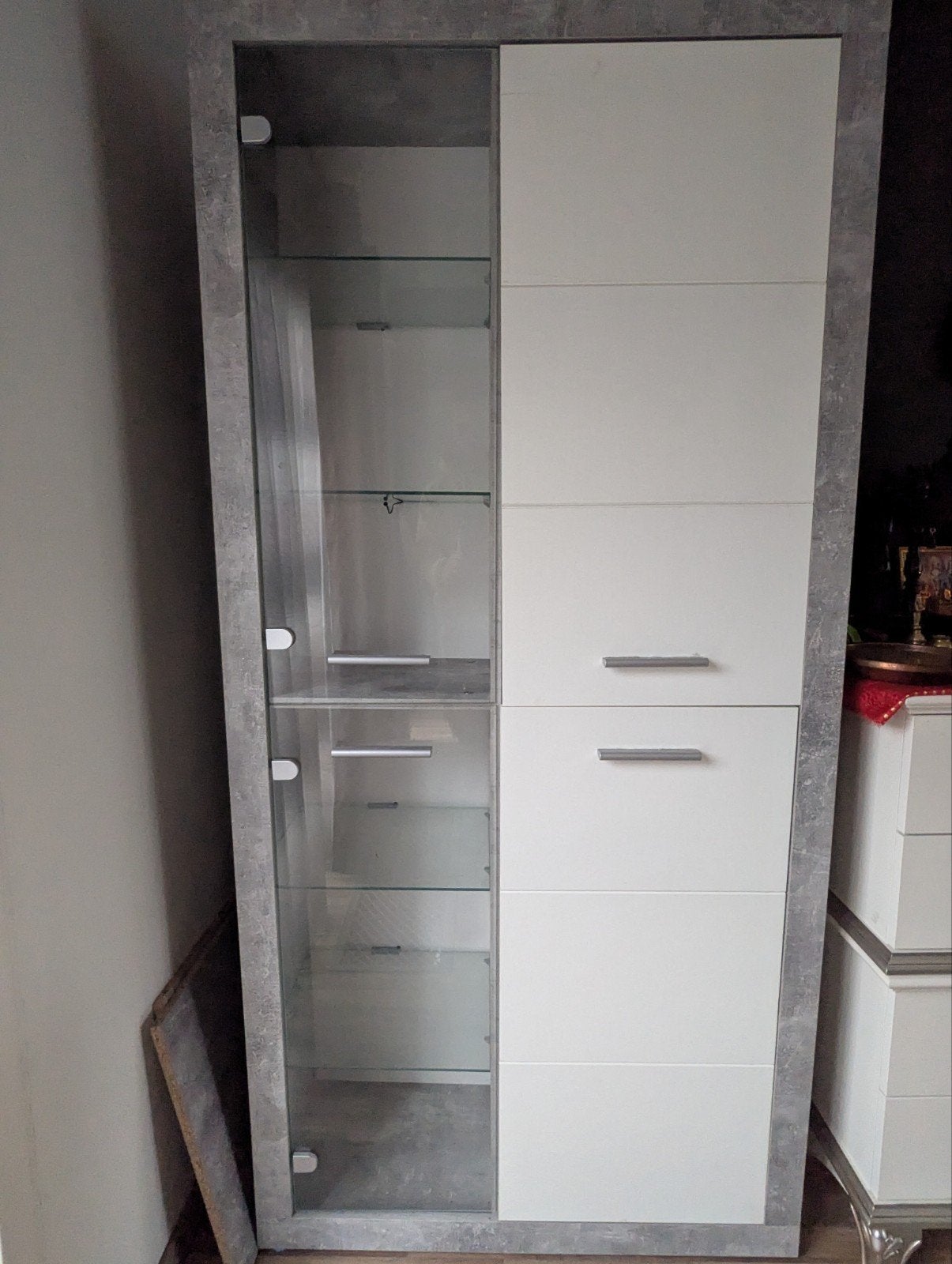 Gratis wandrek met LED-verlichting - Ophalen vereist, Overige materialen, Modern, 150 tot 200 cm, 25 tot 50 cm
