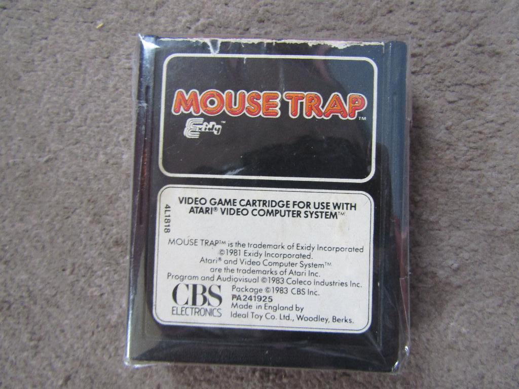 Atari spel: Mouse trap, Avontuur en Actie, Gebruikt, 1 speler, Ophalen of Verzenden