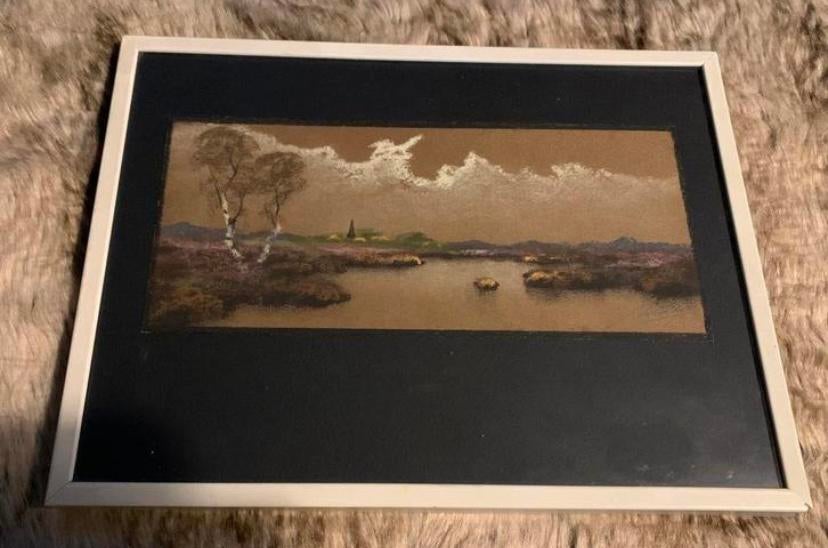 Landschap in lijst, Ophalen of Verzenden