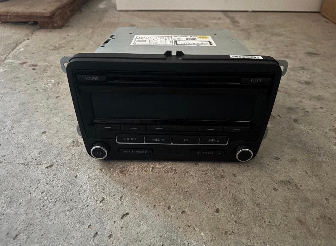 Orginele golf 6 fm radio, Ophalen of Verzenden, Gebruikt