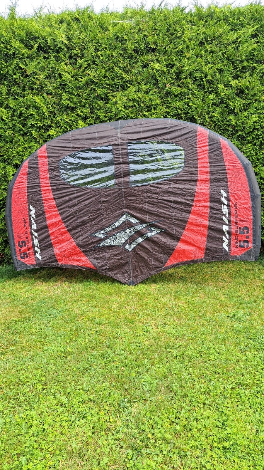 Naish Wing-Surfer MK4 5.5m² met opbergtas, Watersport en Boten, Windsurfen, Naish, 5 tot 6.5 m², Ophalen of Verzenden, Zo goed als nieuw