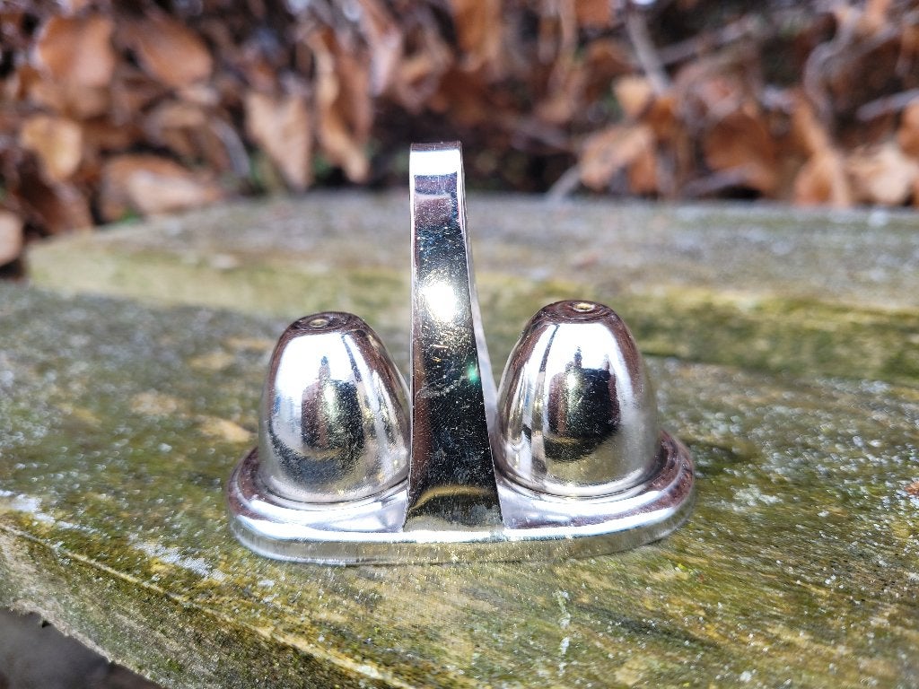 oud verzilverde peper en zout stelletjes, Ophalen of Verzenden