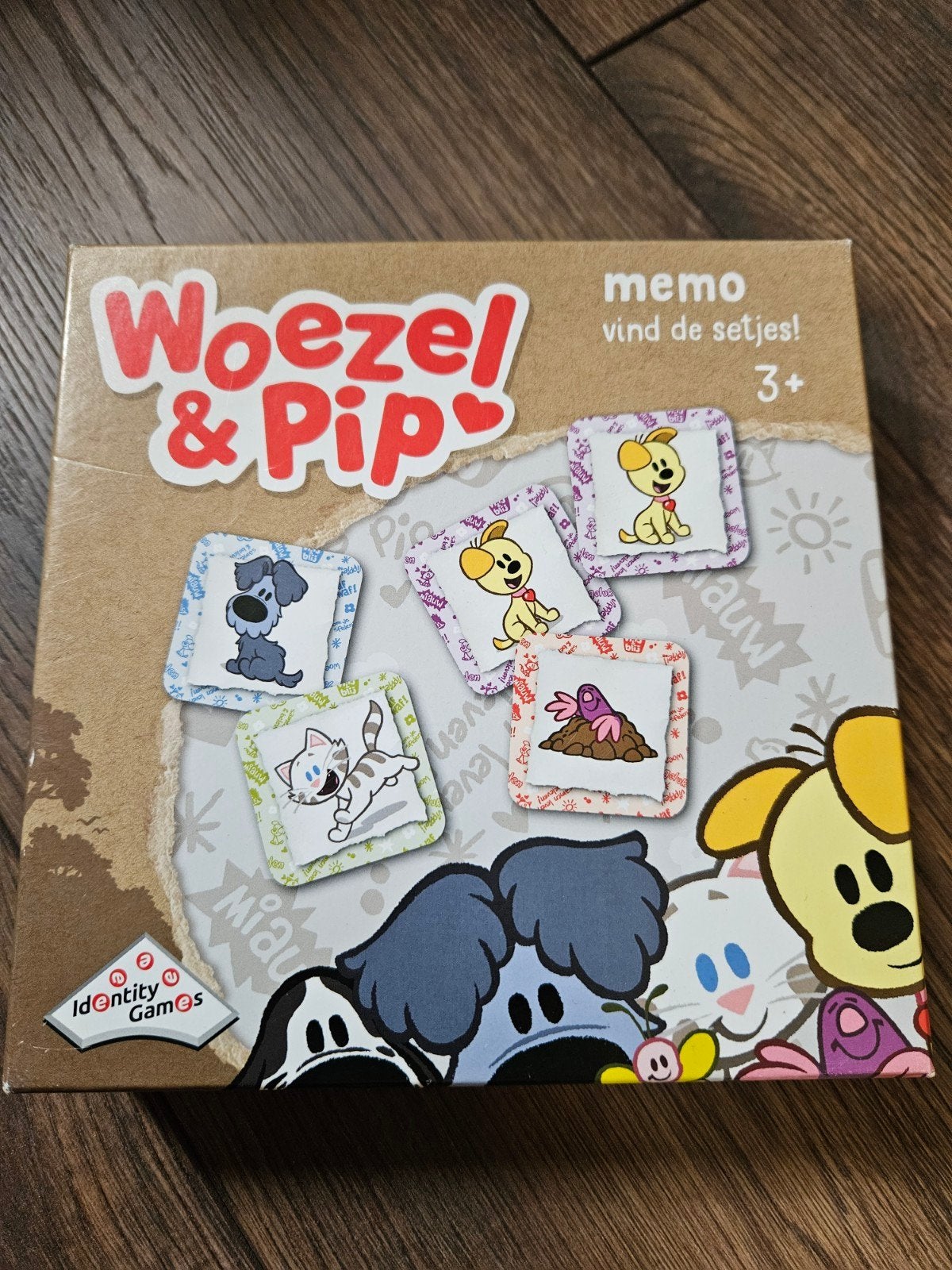 Woezel & Pip Memo - Vind de setjes! Leuk geheugenspel, Ophalen of Verzenden, Zo goed als nieuw, Jongen of Meisje