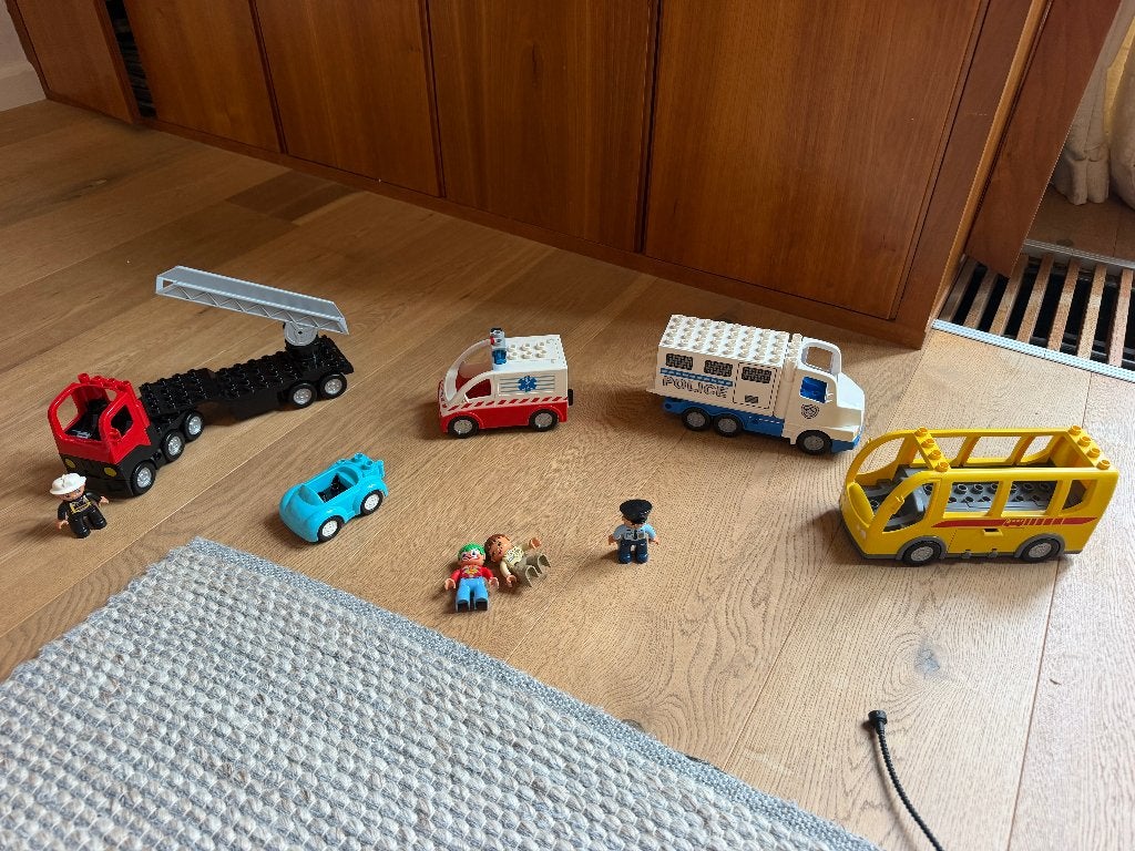LEGO DUPLO – voertuigen, poppetjes en bouwstenen, Ophalen, Gebruikt, Overige typen, Duplo