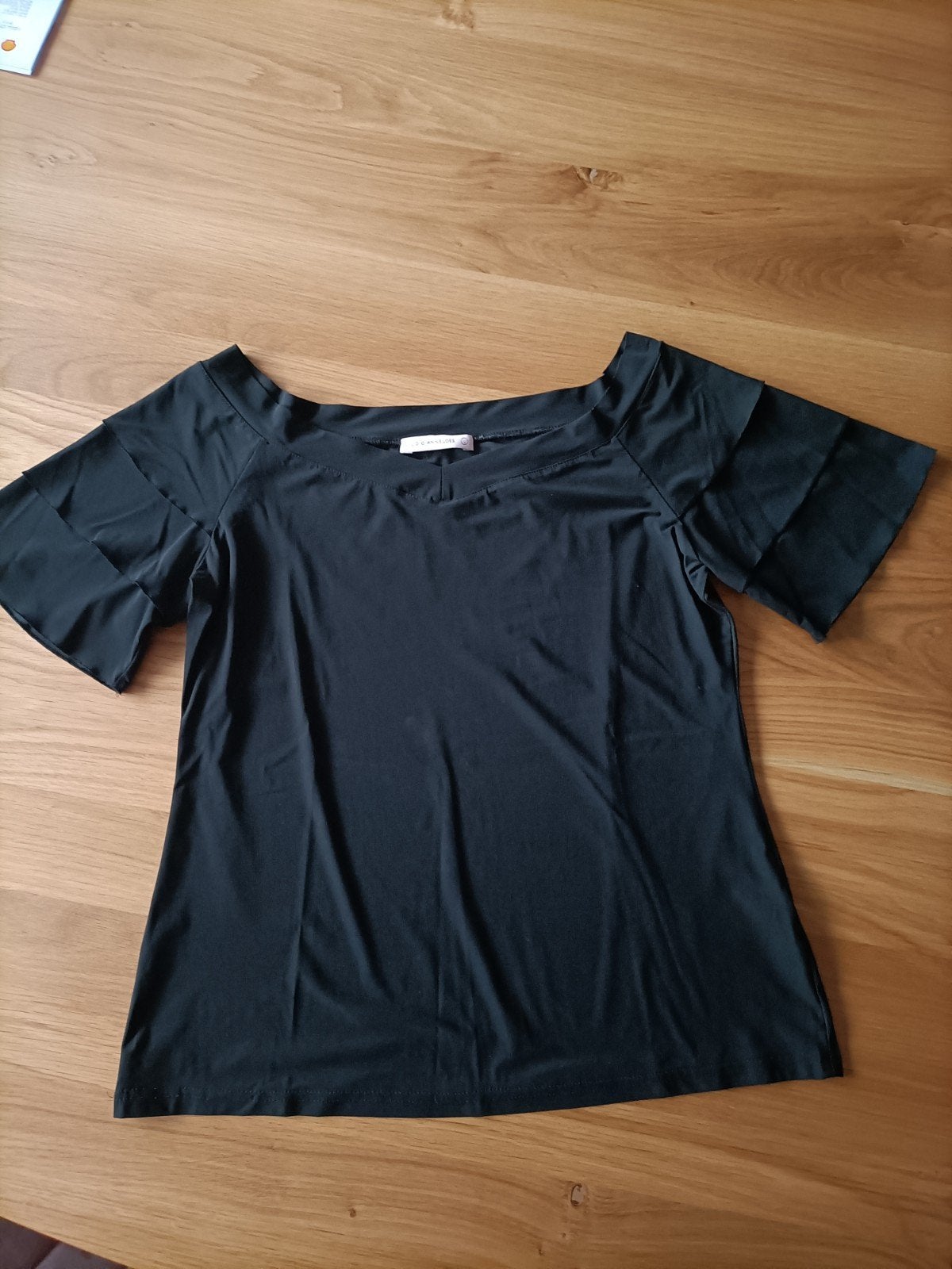 Studio Anneloes top met korte mouwen, maat L, Ophalen, Studio Anneloes, Zwart, Maat 42/44 (L)