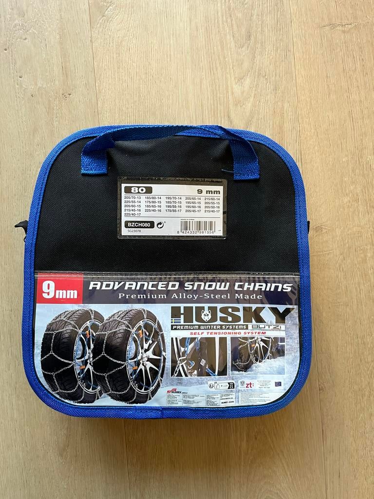 Nieuw Husky Sneeuwkettingen - Maat 80 - 9mm, Ophalen, Nieuw