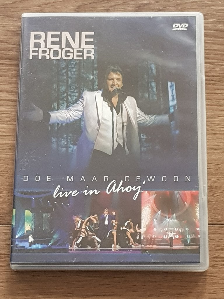rene froger live in ahoy , doe maar gewoon, Alle leeftijden, Ophalen of Verzenden, Zo goed als nieuw