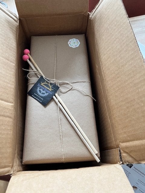 Houten Tongue Drum (8 klanken) van Supeckstudios, Ophalen of Verzenden, Zo goed als nieuw, Melodische percussie
