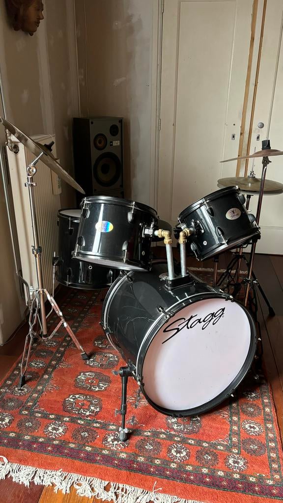 Drumstel slagwerk Stagg, Muziek en Instrumenten, Drumstellen en Slagwerk, Ophalen, Gebruikt, Overige merken