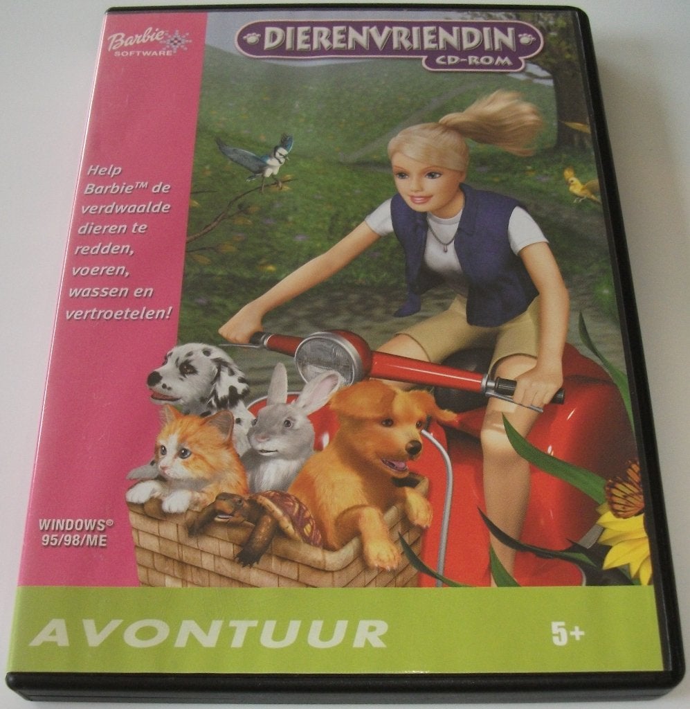 PC Game *** BARBIE *** Dierenvriendin, Avontuur, Overige typen, Ophalen of Verzenden, Zo goed als nieuw
