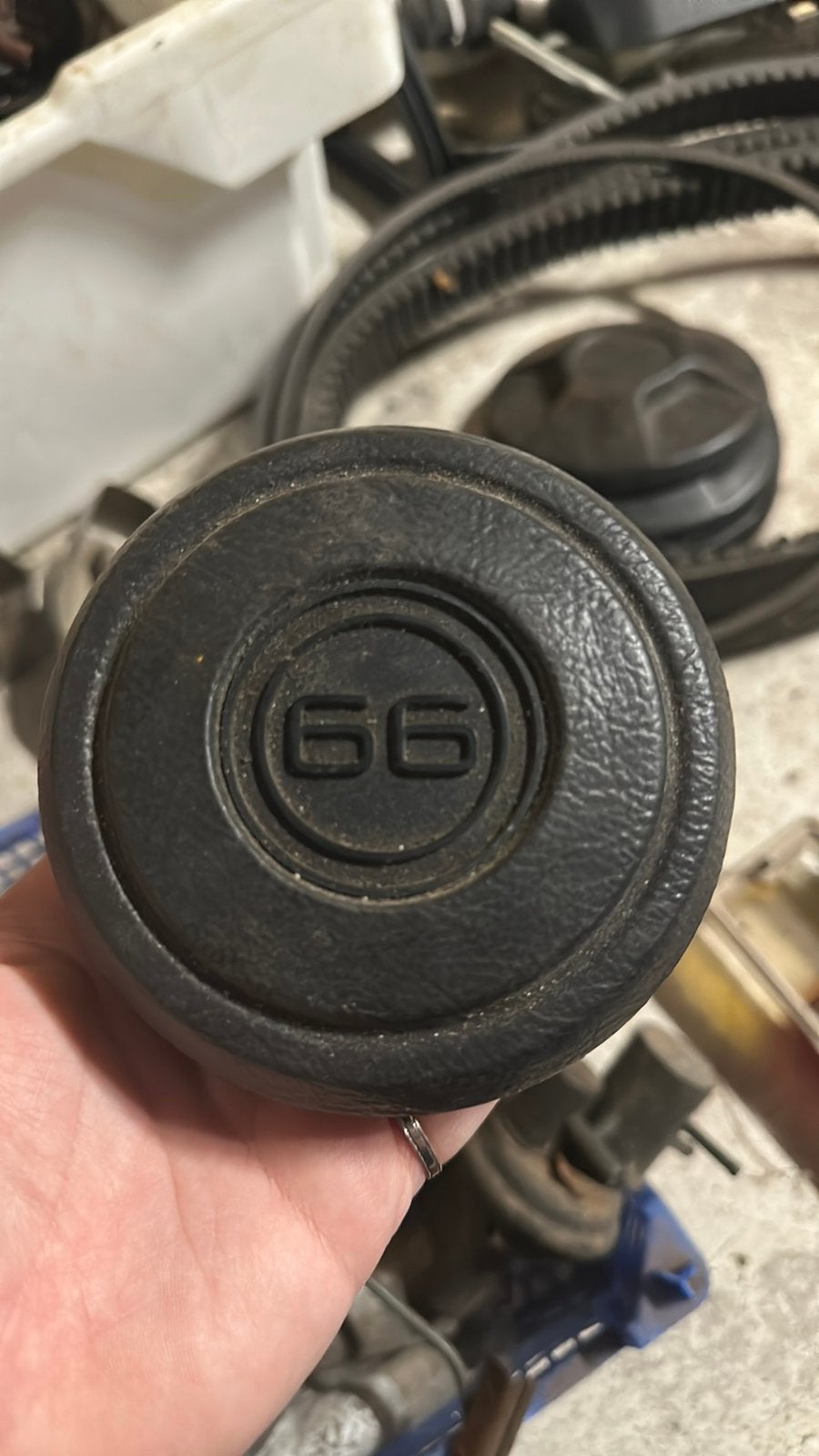 Dop stuur DAF 66 oldtimer, Auto-onderdelen, Ophalen of Verzenden, Gebruikt, Oldtimer onderdelen