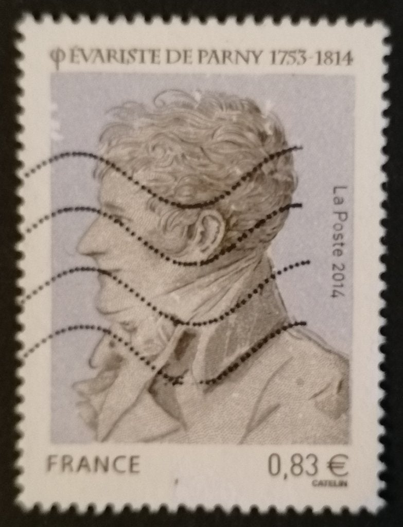 FRANKRIJK - Evariste de Parny 2014, Verzenden, Gestempeld
