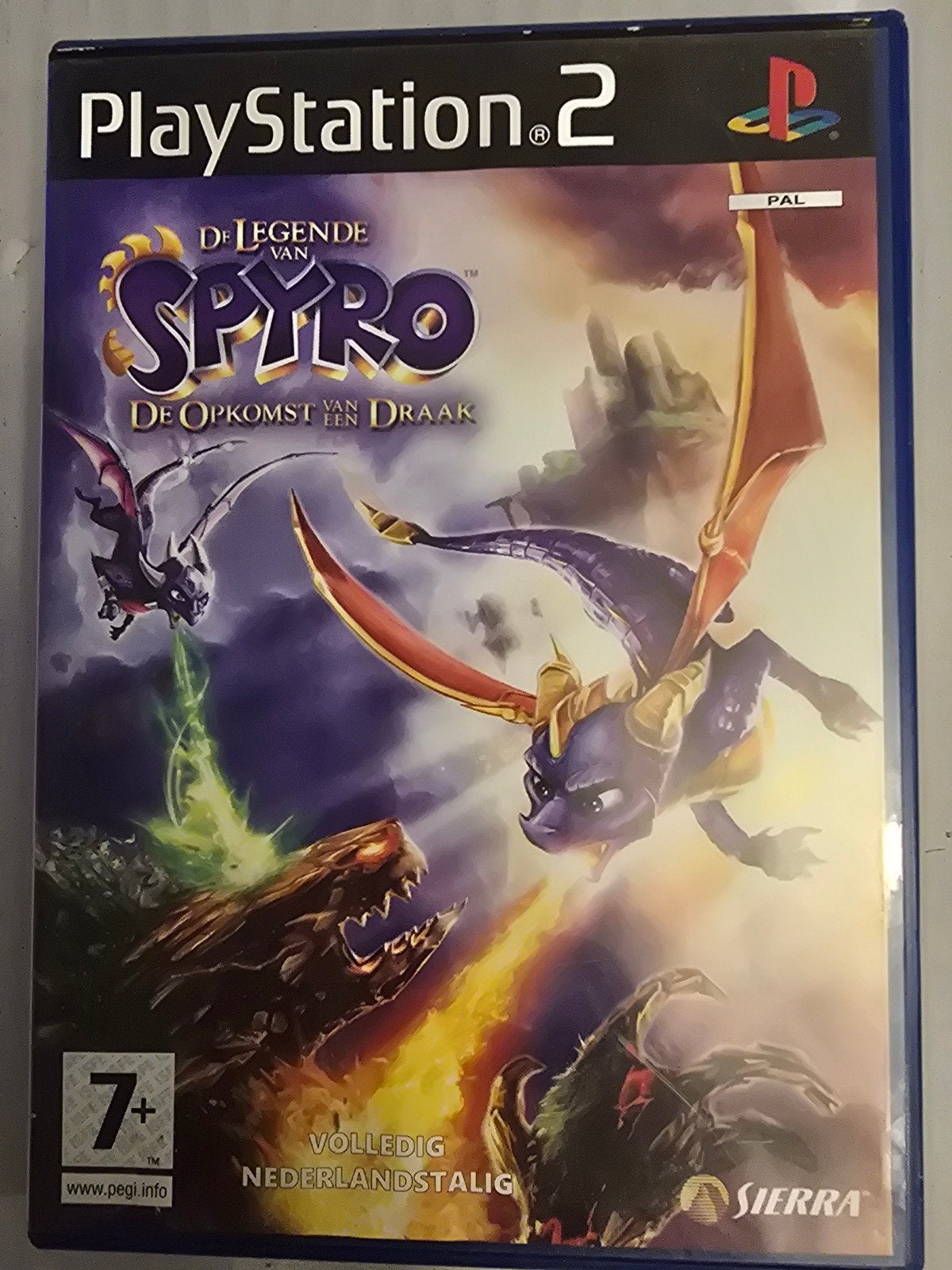 De Legende van Spyro: De Opkomst van Draak PS2, Spelcomputers en Games, Games | Sony PlayStation 2, Ophalen of Verzenden, Zo goed als nieuw